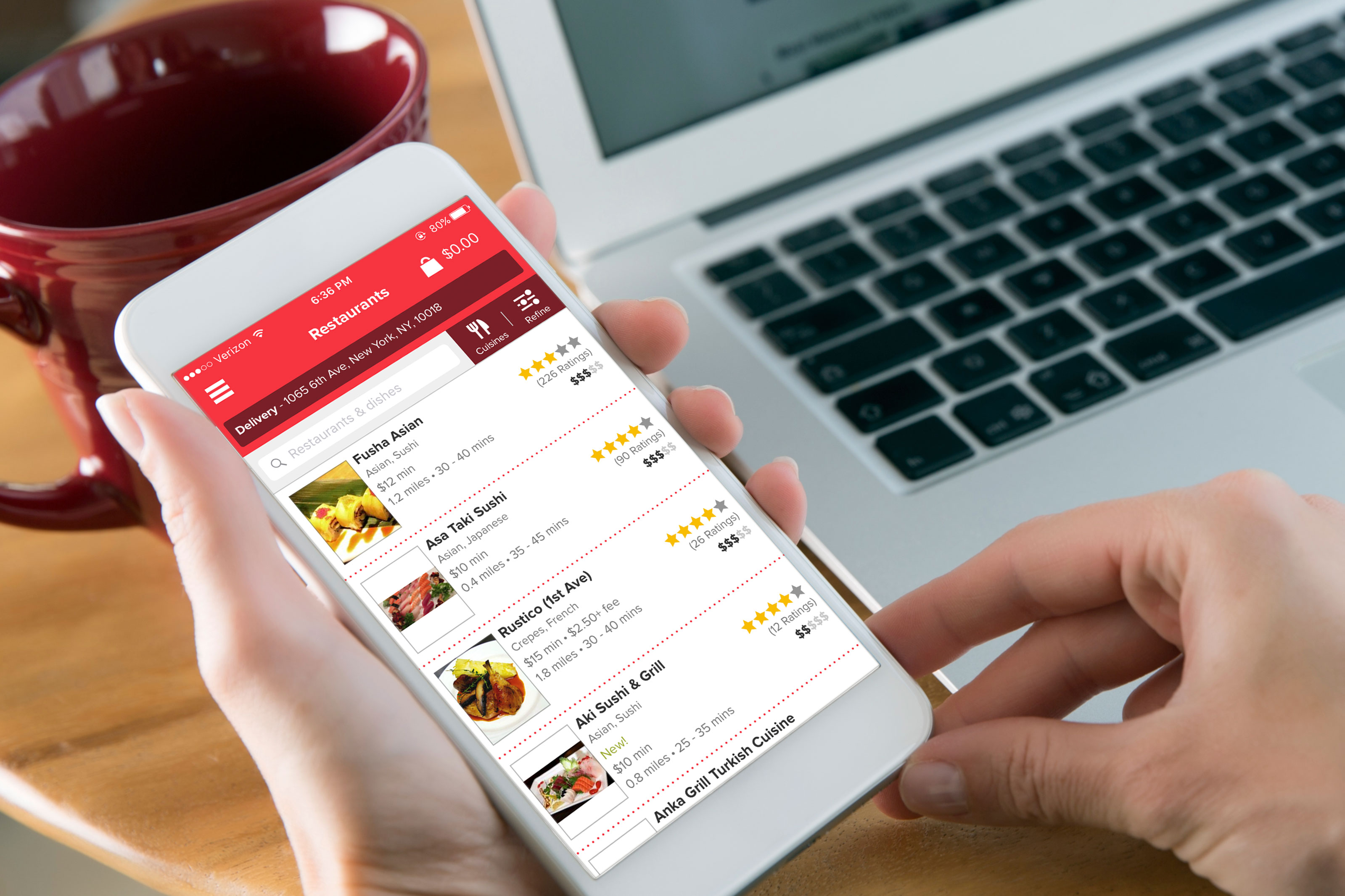 Заказ еды онлайн
