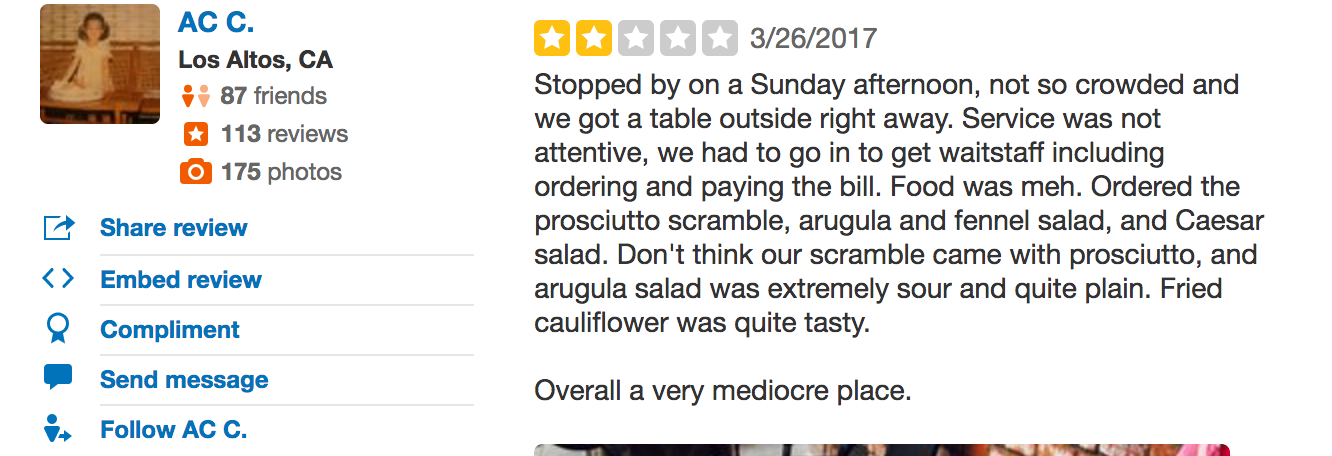 8 Hilariously Bad Restaurant Reviews to Read (and Learn From) - On the Line  - Toast POS