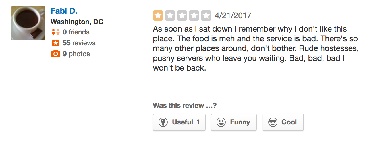 8 Hilariously Bad Restaurant Reviews to Read (and Learn From) | On the ...